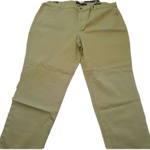 Gloria Vanderbilt size 18w green pants